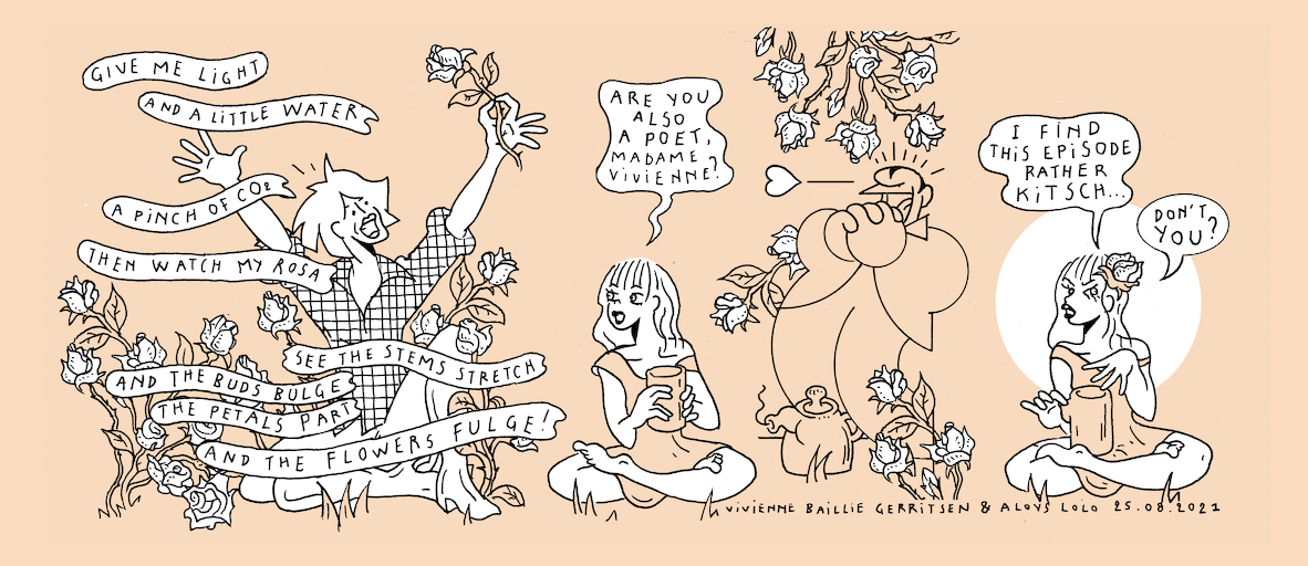 On light, buds and bursts - strip 8