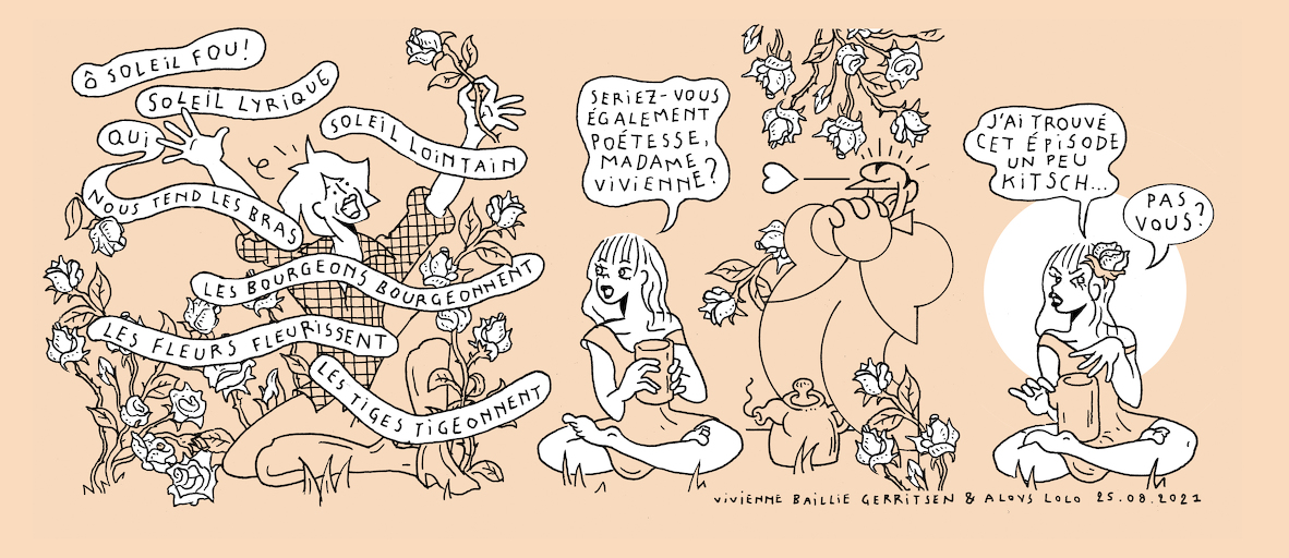 On light, buds and bursts - strip 8