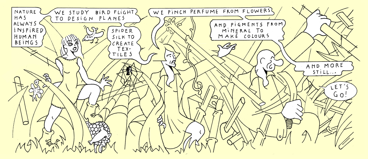 A wasp's sting - strip 1