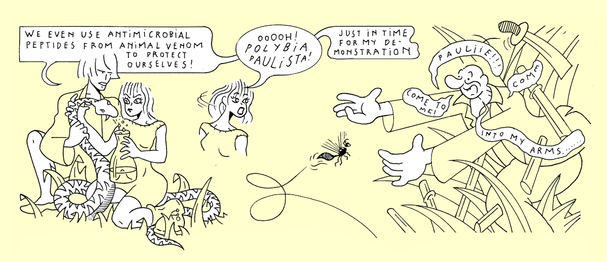 A wasp's sting - strip 3