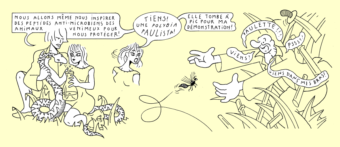 A wasp's sting - strip 3