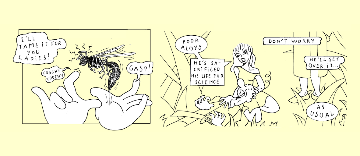 A wasp's sting - strip 4