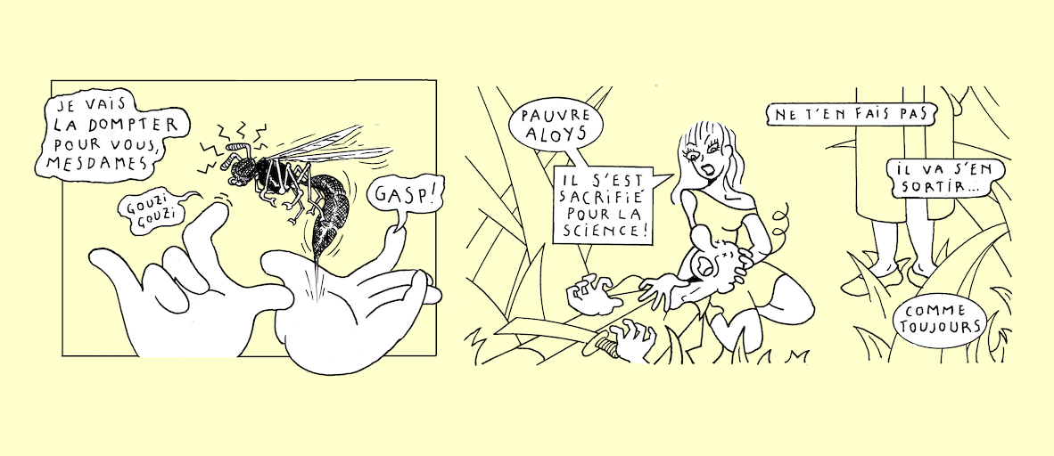 A wasp's sting - strip 4