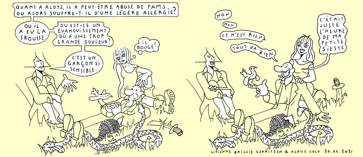 A wasp's sting - strip 9