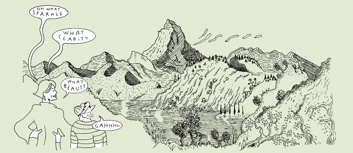 The makings of transparency - strip 1