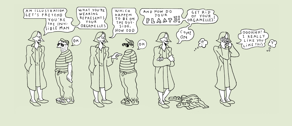 The makings of transparency - strip 7