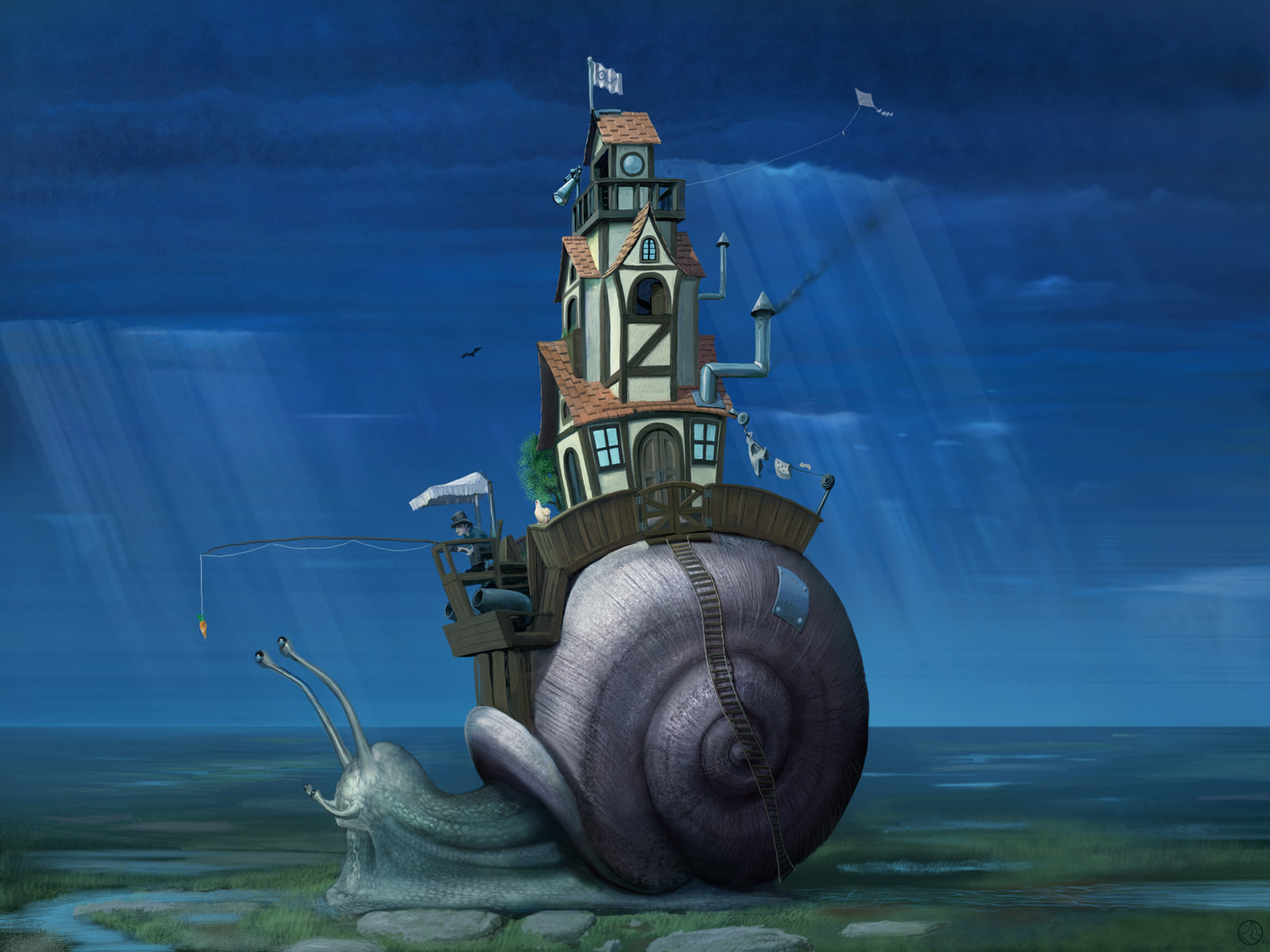 ['<em>Snail House</em>' ]